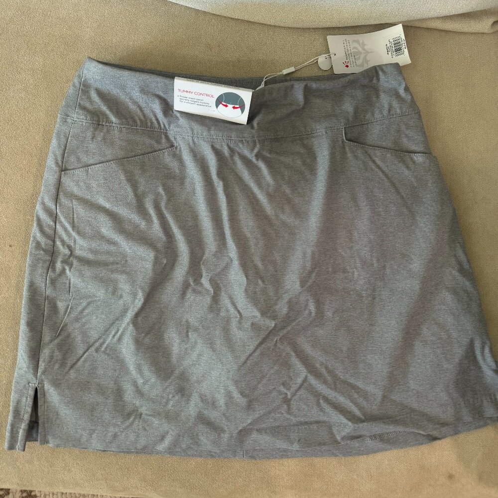 Grey Women's Golf Skirt